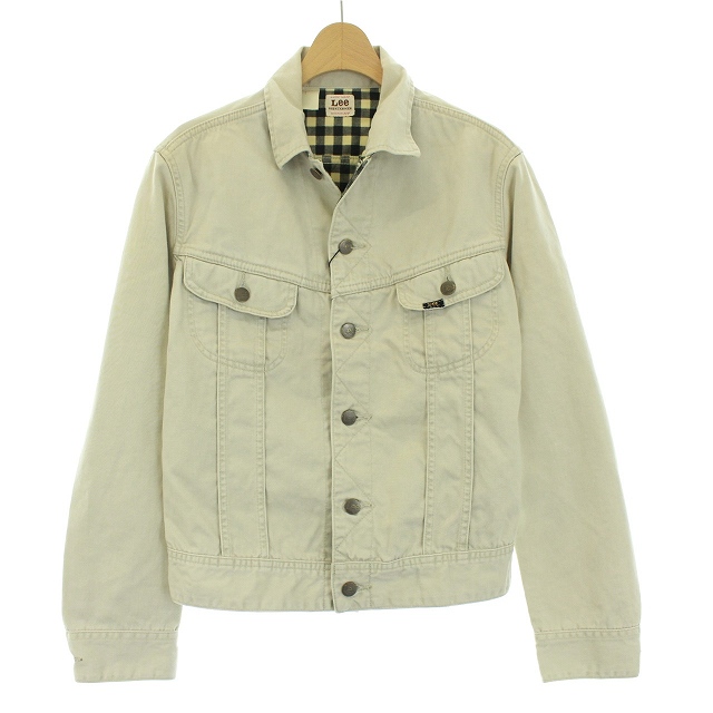 ミスターハリウッド N Hoolywood リー Lee デニムジャケット Gジャン ジージャン S 白 アイボリー Tk Gy メンズ 081 ベクトルパーク