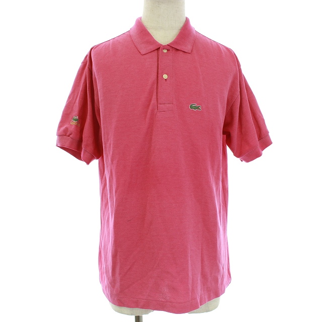 送料0円 ピンク フランス製 ワッペン 半袖 オーバーサイズ 肩ロゴ ポロシャツ ヴィンテージ 70s Lacoste Chemise Lacoste ラコステ Tk メンズ Gy ポロシャツ Www Uvfactory Hu