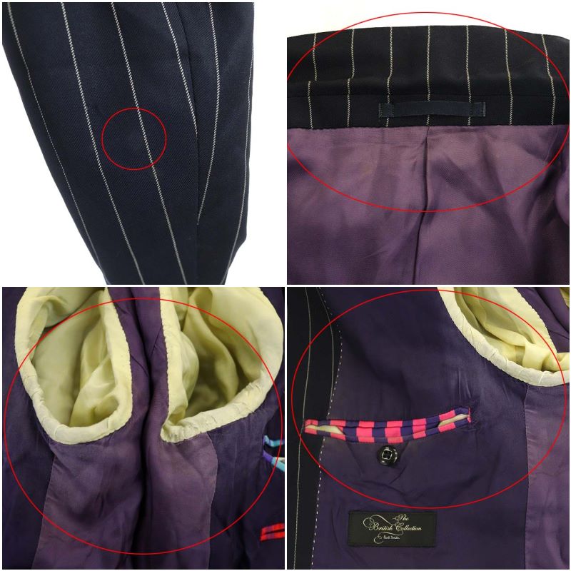 ポールスミス Paul Smith スーツ セットアップ 上下 ストライプ テーラードジャケット 総裏地 2b スラックス テーパードパンツ ロールアップ 100 175 紺 白 ネイビー ホワイト Ec メンズ 081 ベクトルパーク ポールスミス Paul Smith スーツ セットアップ 上下 ストライプ テーラードジャケット 総裏地 2b スラックス テーパードパンツ ロールアップ 100 175 紺 白 ネイビー ホワイト Ec メンズ 081 ベクトルパーク