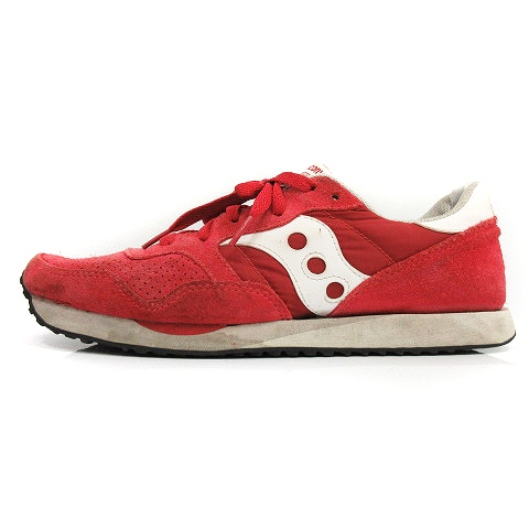 サッカニー Saucony スニーカー シューズ ローカット スウェード 9 5 27 5cm 赤 レッド Hz42 Gy メンズ 081 ベクトルパーク サッカニー Saucony スニーカー シューズ ローカット スウェード 9 5 27 5cm 赤 レッド Hz42 Gy メンズ 081 ベクトルパーク