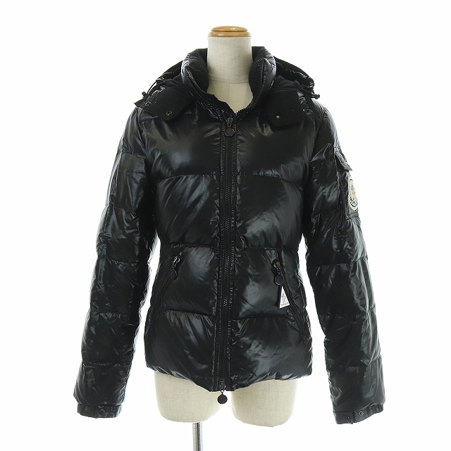 モンクレール MONCLER バディア ダウンジャケット ロゴワッペン フード 