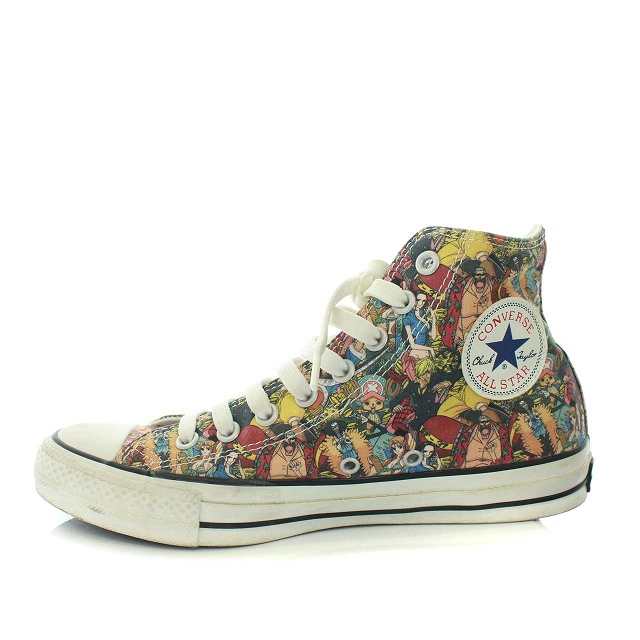 コンバース Converse オールスター100 ワンピース Pt ハイ All Star 100 One Piece Pt Hi 100周年限定モデル スニーカー ハイカット 総柄 25cm マルチカラー 1ck7 Tk Gy メンズ 081 ベクトルパーク
