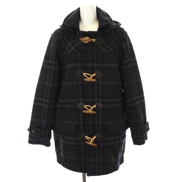 トミーヒルフィガー TOMMY HILFIGER ダッフルコート ロング チェック