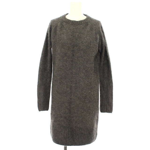 ロンハーマン Ron Herman ワンピース ウール 長袖 ファー Xs グレー G Ec レディース 081 ベクトルパーク