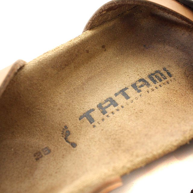 ビルケンシュトック BIRKENSTOCK タタミ TATAMI サンダル レザー 36 23