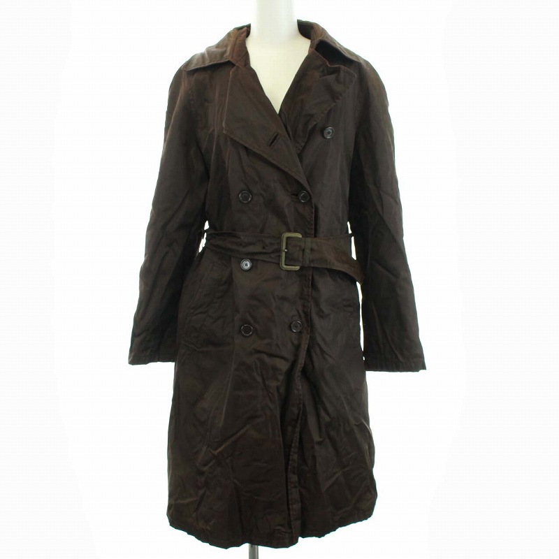 プラダ PRADA ナイロンコート ヴィンテージ ミドル丈 ロング ライナー  