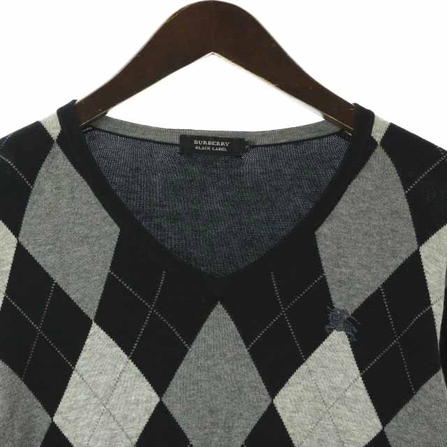 バーバリーブラックレーベル BURBERRY BLACK LABEL ニット セーター