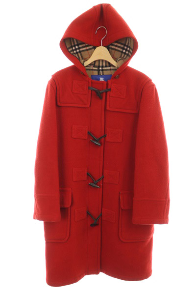 バーバリーブルーレーベル BURBERRY BLUE LABEL ダッフルコート ロング 