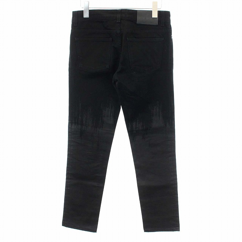 GUCCI ブラック ストレートデニム 