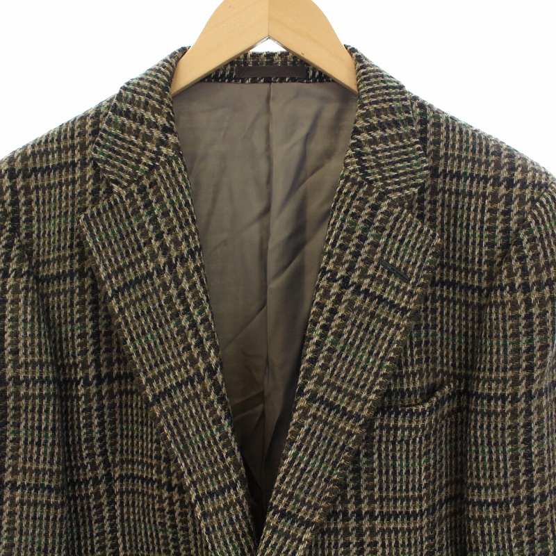 バーバリーズ Burberrys テーラードジャケット シングル グレン  