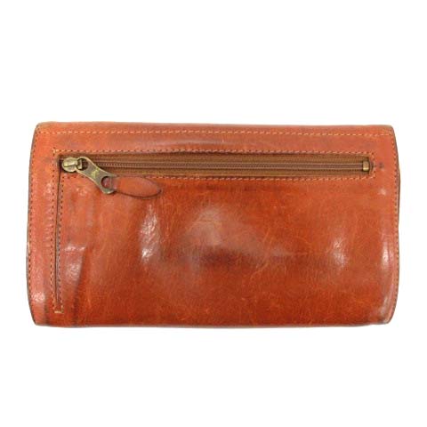 イルビゾンテ Il Bisonte 長財布 がま口 レザー ウォレット サイフ 茶 ブラウン Dk Gy2 メンズ 081 ベクトルパーク