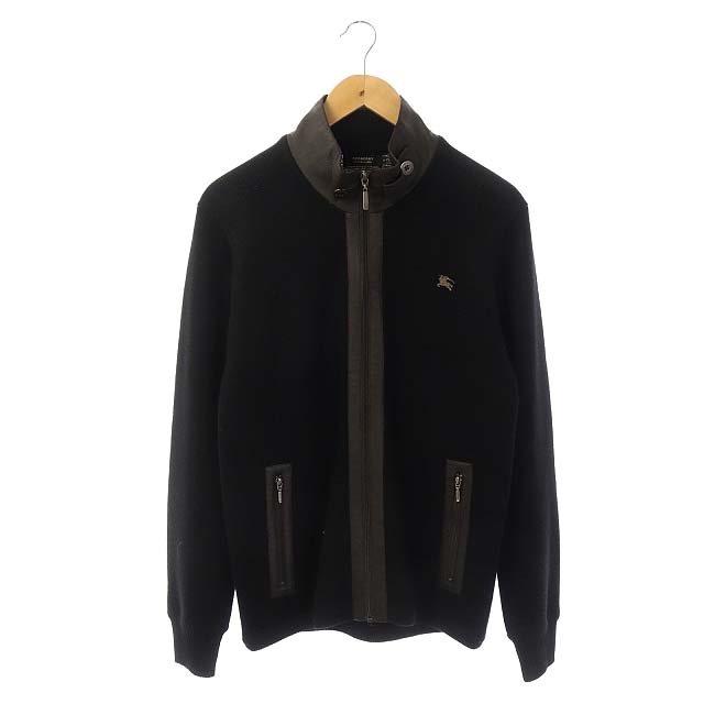 バーバリーブラックレーベル BURBERRY BLACK LABEL ニットジャケット 