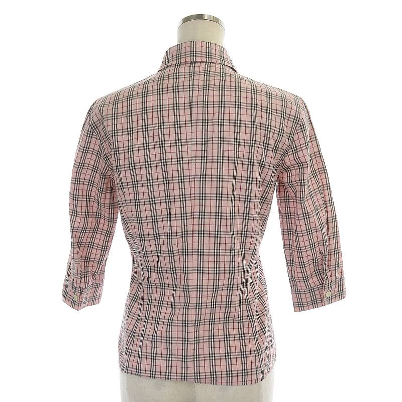 バーバリーブルーレーベル BURBERRY BLUE LABEL シャツ カジュアル 七 
