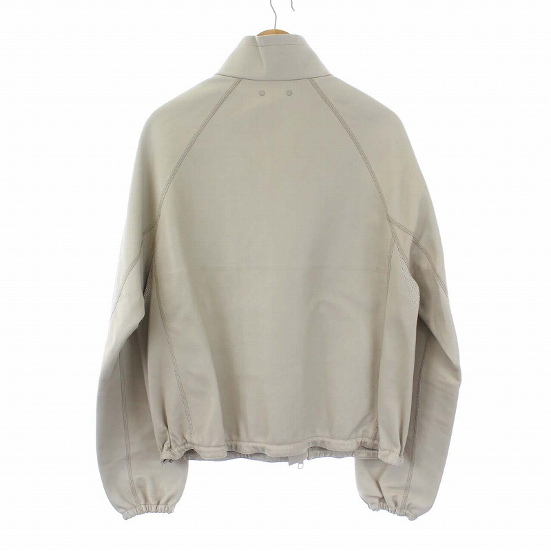 ルイヴィトン ラムレザーブルゾン ベージュ 50 LOUIS VUITTON - ルイヴィトン ラムレザーブルゾン ベージュ 50の通販