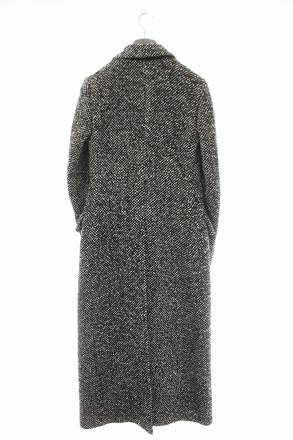 B ファッション PRADA ツイード ロングコート