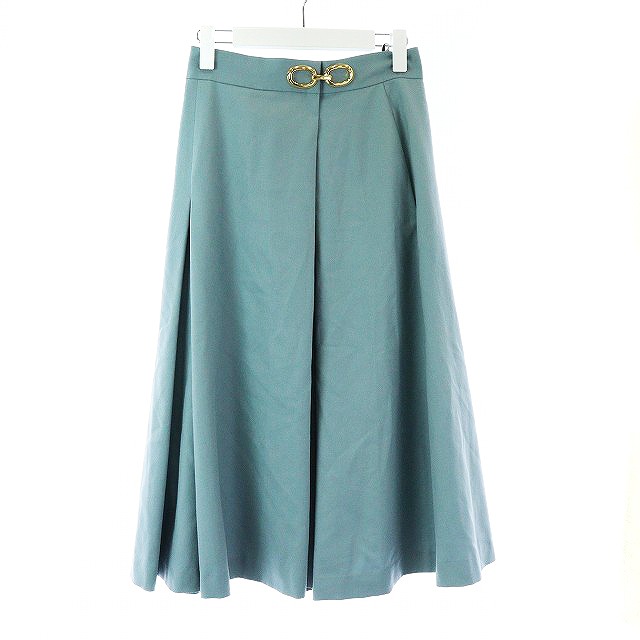 クリスチャンディオール Christian Dior フレアスカート ロング 金具  