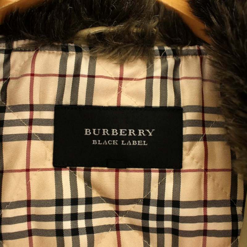 バーバリーブラックレーベル BURBERRY BLACK LABEL ステンカラーコート