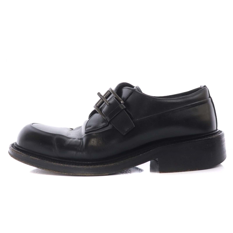 プラダ PRADA モンクストラップ レザーシューズ ローファー