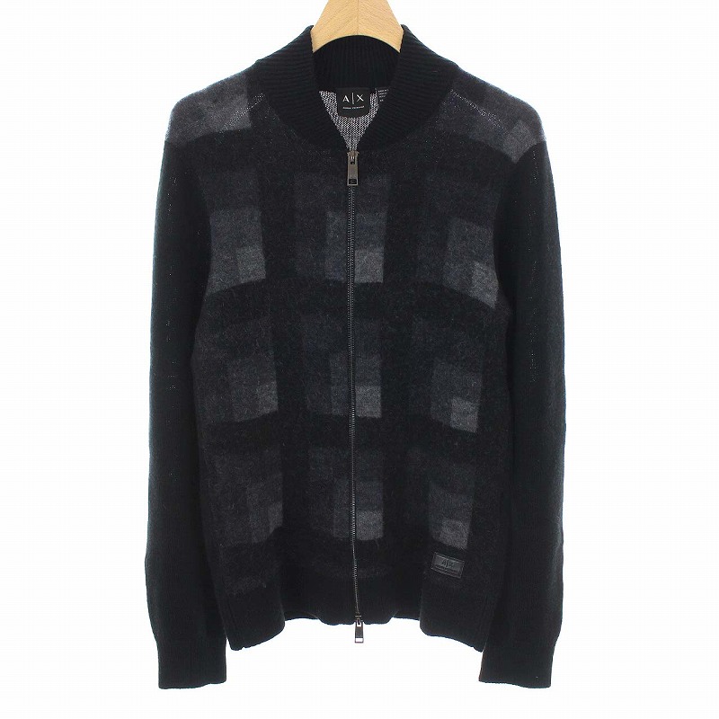 アルマーニエクスチェンジ A/X ARMANI EXCHANGE ニットジャケット 