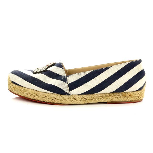 クリスチャンルブタン Christian louboutin スリッポン ワッペン 