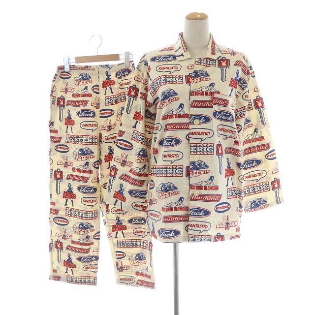 ヒステリックグラマー HYSTERIC GLAMOUR セットアップ 上下 ルーム 