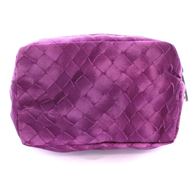 ボッテガヴェネタ ポーチ 化粧ポーチ 紫色 パープル BOTTEGA VENETA