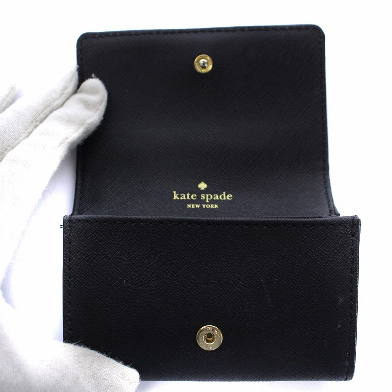 未使用　kate spade 名刺入れ　カードケース Amazon | Kate spade(ケイトスペード) カードケース 二つ折り