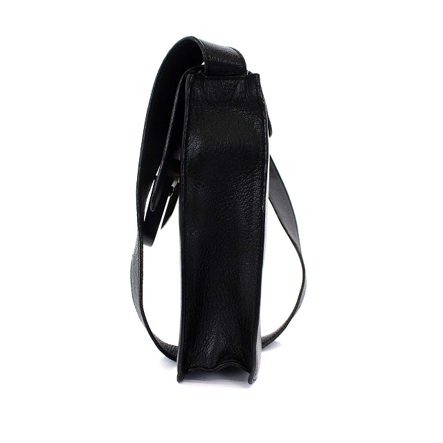 グッチ GUCCI ワンショルダーバッグ レザー ゴールド金具 黒 ブラック 
