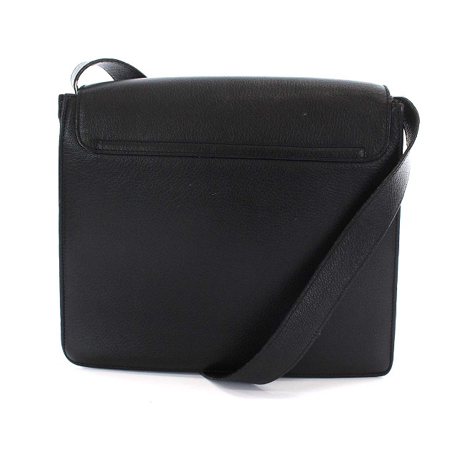 グッチ GUCCI ワンショルダーバッグ レザー ゴールド金具 黒 ブラック 