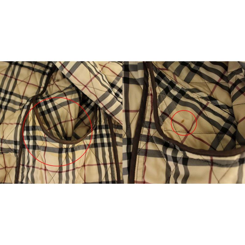 バーバリー ロンドン BURBERRY LONDON キルティングジャケット 中綿  