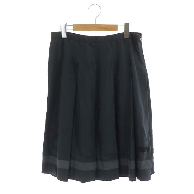 【PRADA sports】プラダスポーツ ナイロン×ウール プリーツスカート青 PRADA sports】プラダスポーツ ナイロン×ウール プリーツスカート青