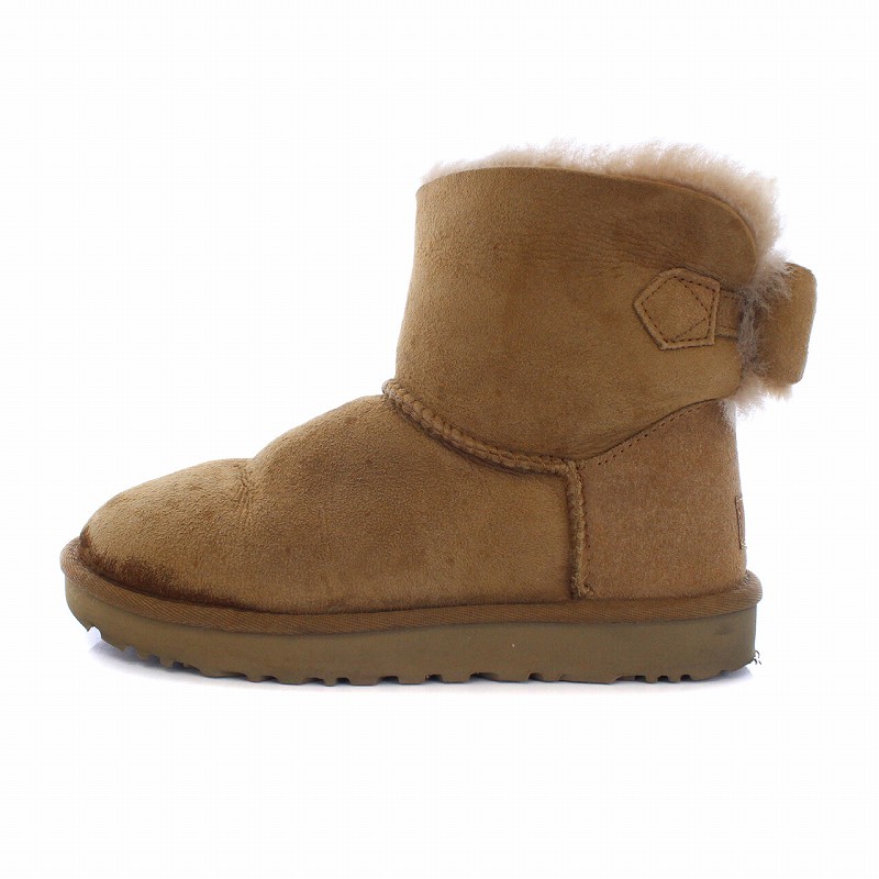 23cm UGG ベージュ ムートン ブーツ（ムートンブーツ ベージュ （UGG 