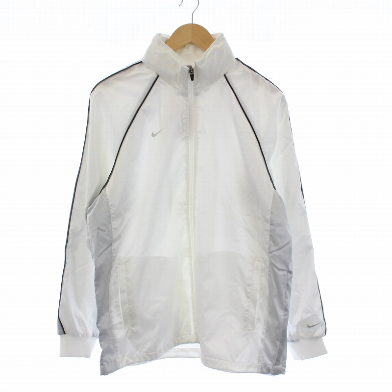 未使用品 ナイキ NIKE トラックジャケット ジャージ ジップアップ M 白 