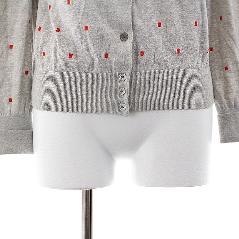 ポールスミス PAUL SMITH カーディガン セーター 長袖 M グレー /UY14 