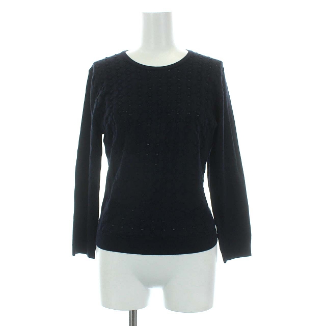アナイ ANAYI ニット セーター カットソー 長袖 クルーネック M 38 紺 ネイビー /TY MA レディース 081-902207070172 | ベクトルパーク アナイ ANAYI ニット セーター カットソー 長袖 クルーネック M 38 紺 ネイビー /TY MA レディース 081-902207070172 | ベクトルパーク