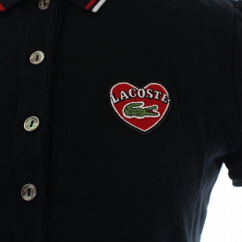 ラコステ LACOSTE ポロシャツ カットソー 半袖 ハート ロゴ ワニ