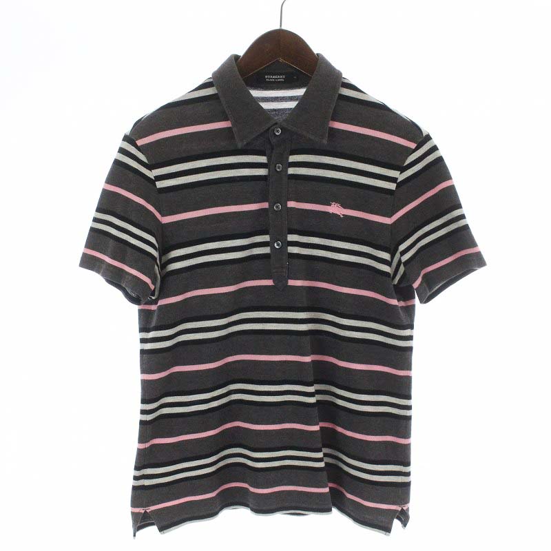 バーバリーブラックレーベル BURBERRY BLACK LABEL ポロシャツ 