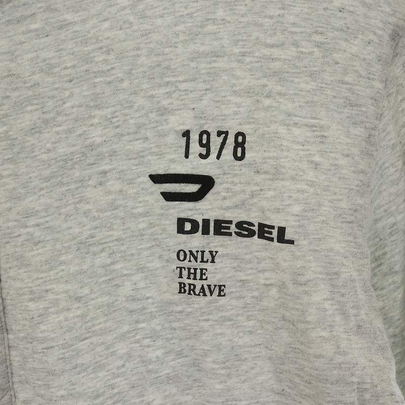DIESEL ヘンリーネック長袖 DIESEL（ディーゼル）の「メンズ Tシャツ 長袖 ヘンリーネック