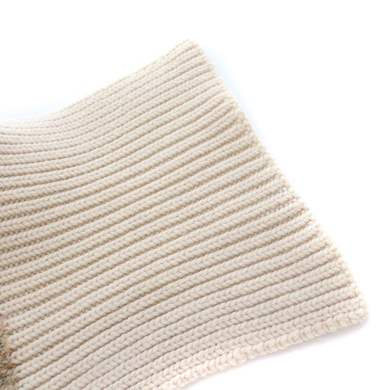 シーバイクロエ SEE BY CHLOE マフラー ストール ロゴ ウール アルパカ  