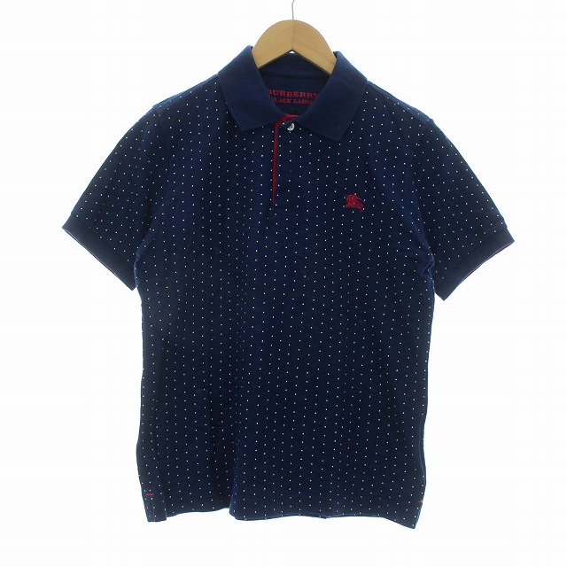 バーバリーブラックレーベル BURBERRY BLACK LABEL ポロシャツ 半袖 