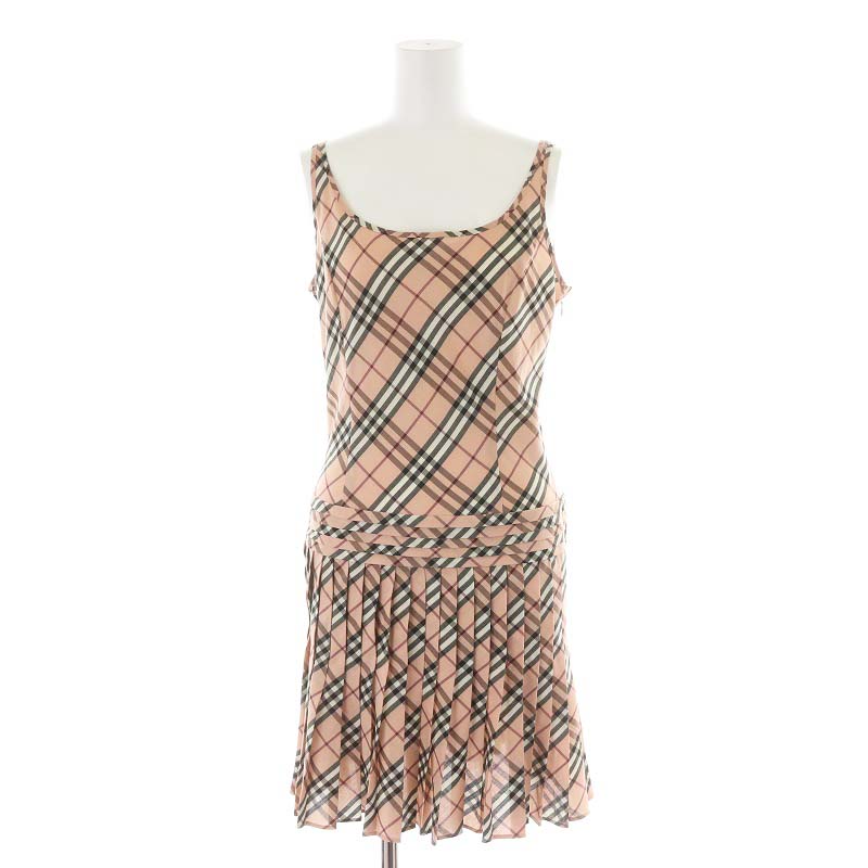 バーバリーブルーレーベル BURBERRY BLUE LABEL フレアワンピース  