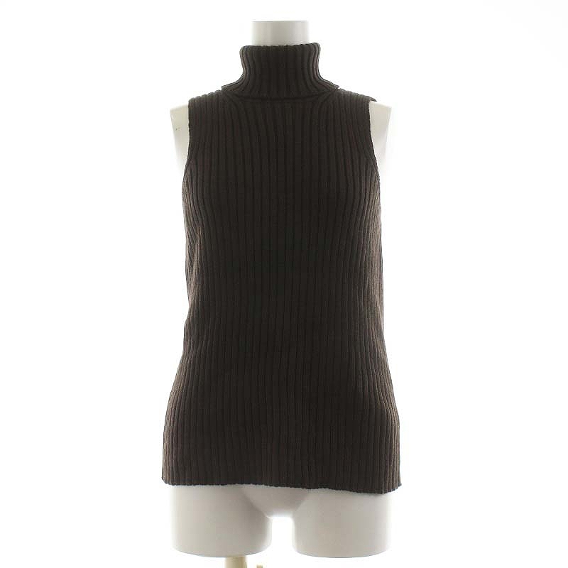 プラダスポーツ PRADA SPORT ニット ノースリーブ タートルネック  