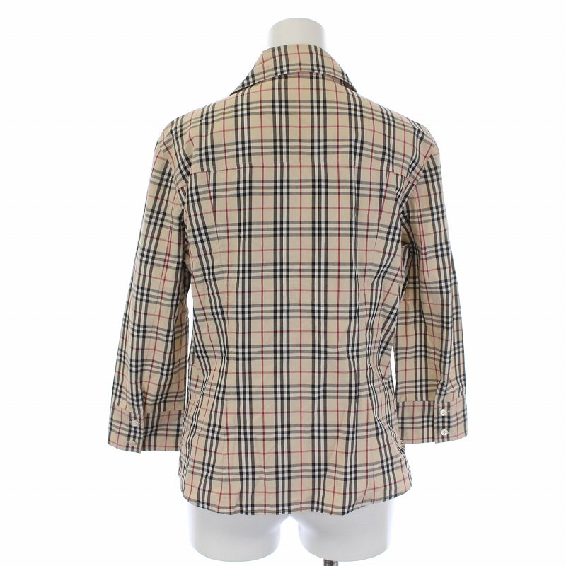 バーバリー ロンドン BURBERRY LONDON オープンカラーシャツ