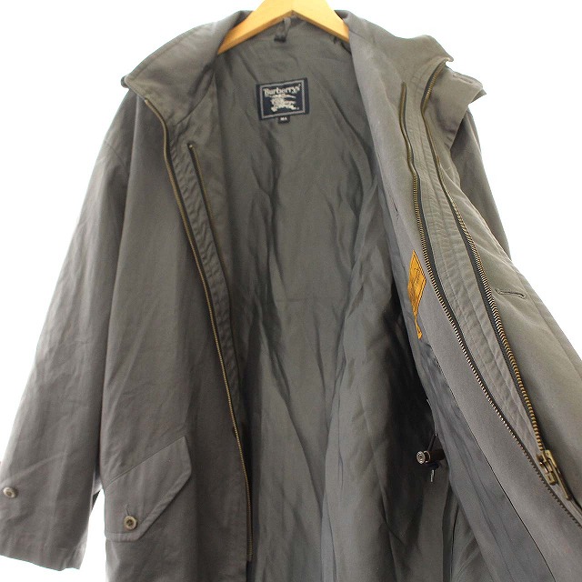 (G) BURBERRYS バーバリー　メンズ　グレー　ウール　ジャケット　ブレザー　アウター 上着　 Burberrys バーバリーズ バーバリー ウール マフラー チェック グレー