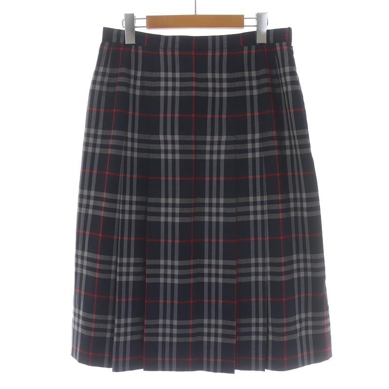 バーバリー Burberrys ノバチェック プリーツスカート ロング  