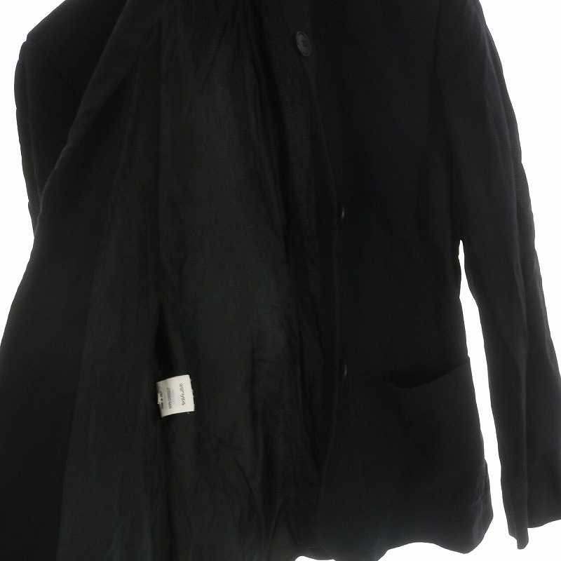 エンポリオアルマーニ EMPORIO ARMANI ノーカラージャケット シングル