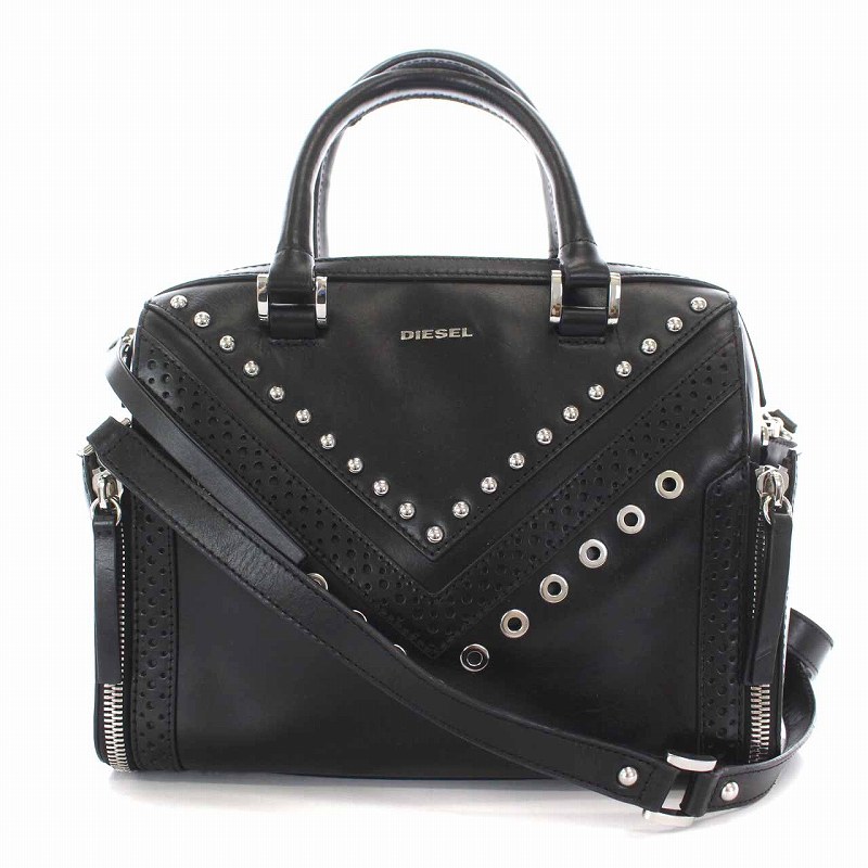 ディーゼル DIESEL ハンドバッグ ショルダーバッグ 2WAY レザー  