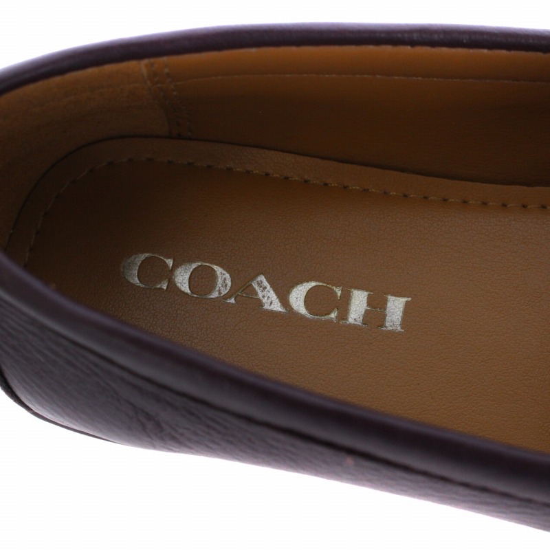 コーチ COACH ペニーローファー スリッポン レザー 36.5M 23cm
