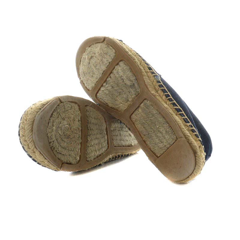 トリーバーチ TORY BURCH デニム ロゴ エスパドリーユ