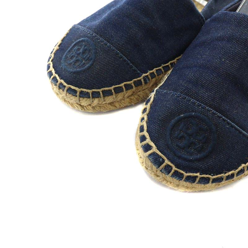 TORY BURCH トリー・バーチ デニム エスパドリーユ トリーバーチ TORY BURCH デニム ロゴ エスパドリーユ